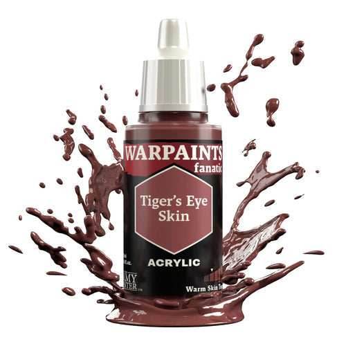 The Army Painter Warpaints Fanatic Acrylic (18 ml) Vol. 2 - Warm & Skin Colors - Tiger's Eye Skin