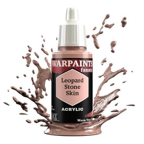 The Army Painter Warpaints Fanatic Acrylic (18 ml) Vol. 2 - Warm & Skin Colors - Leopard Stone Skin