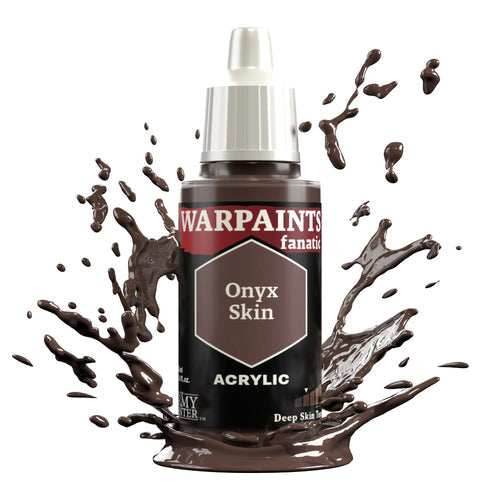 The Army Painter Warpaints Fanatic Acrylic (18 ml) Vol. 2 - Warm & Skin Colors - Onyx Skin
