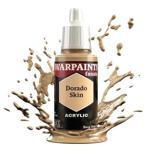 The Army Painter Warpaints Fanatic Acrylic (18 ml) Vol. 2 - Warm & Skin Colors - Dorado Skin