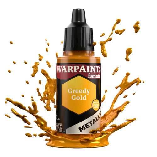 The Army Painter Warpaints Fanatic Metallic (18 ml) - Greedy Gold