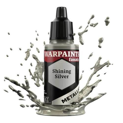 The Army Painter Warpaints Fanatic Metallic (18 ml) - Shining Silver