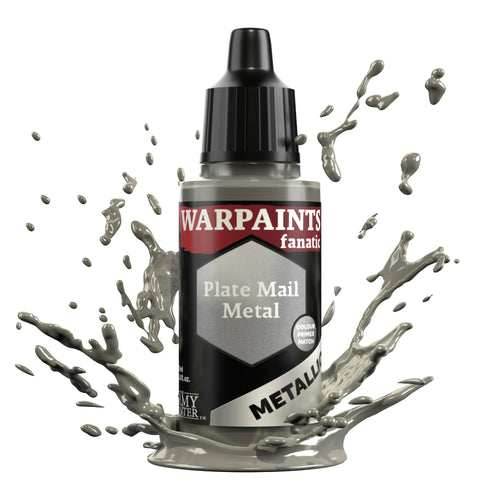 The Army Painter Warpaints Fanatic Metallic (18 ml) - Plate Mail Metal