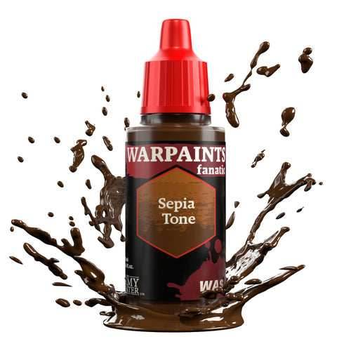 The Army Painter Warpaints Fanatic Wash (18 ml) - Sepia Tone