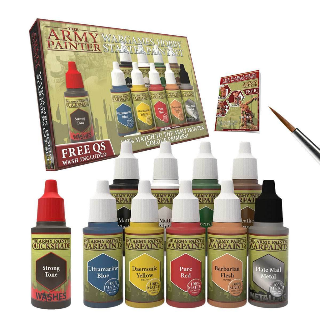 Army Painter Warpaints: Starter Paint Set 2017 - 
