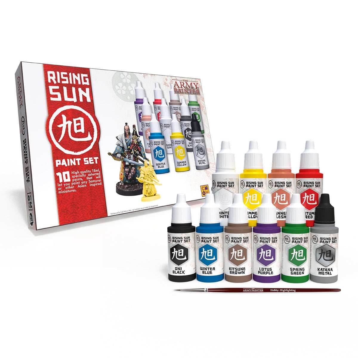Army Painter Warpaints: Rising Sun Paint Set - 