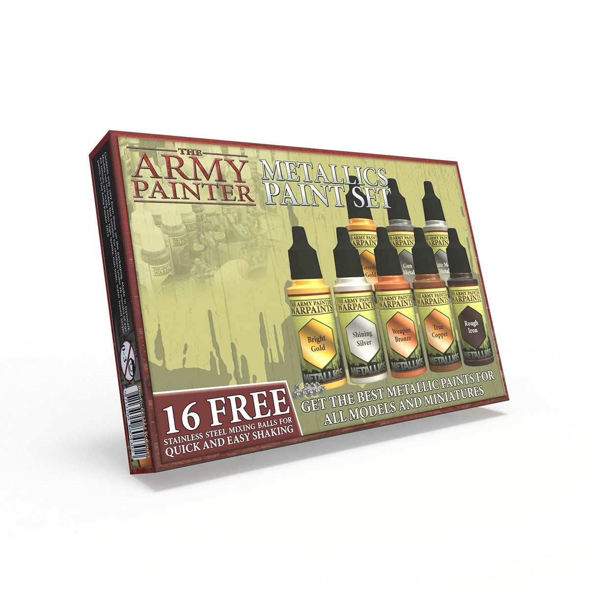 Army Painter Warpaints: Metallics Paint Set - 