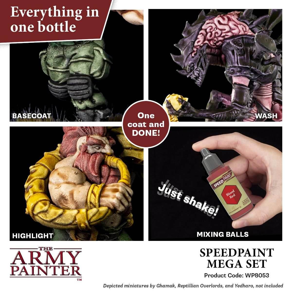 Army Painter Warpaints: Speedpaint - Mega Paint Set - 