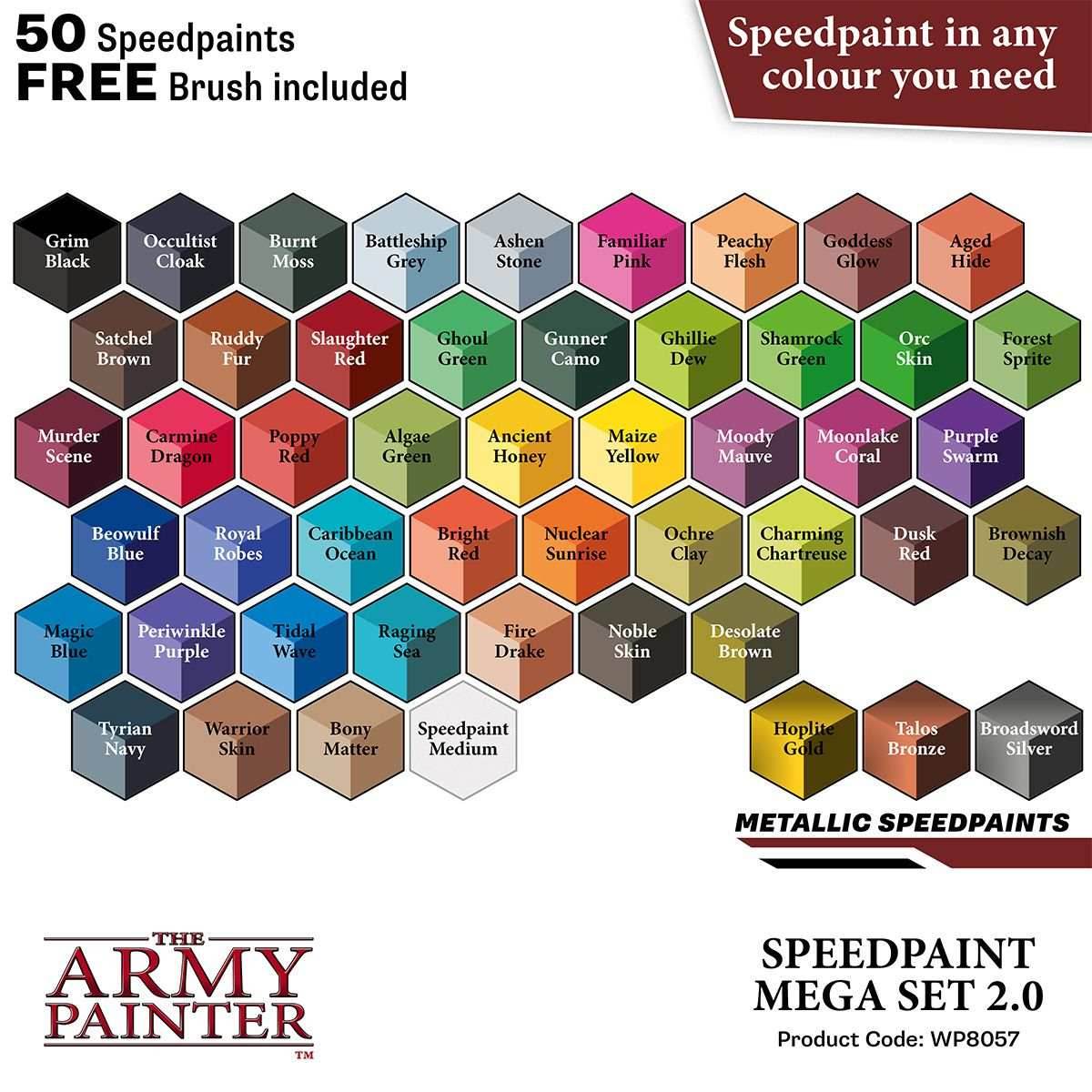 Army Painter Speedpaint Mega Set 2.0 - 