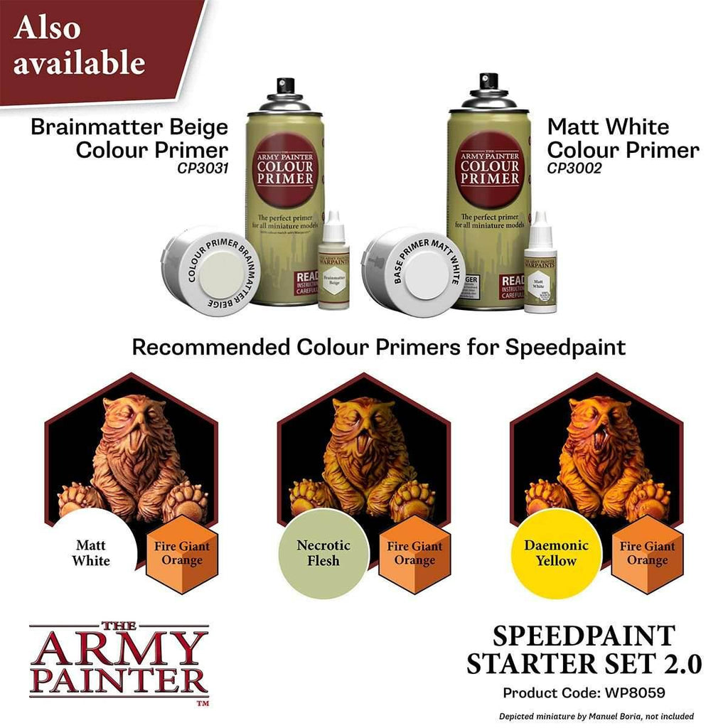 Army Painter Warpaints: Speedpaint Starter Set 2.0 - 