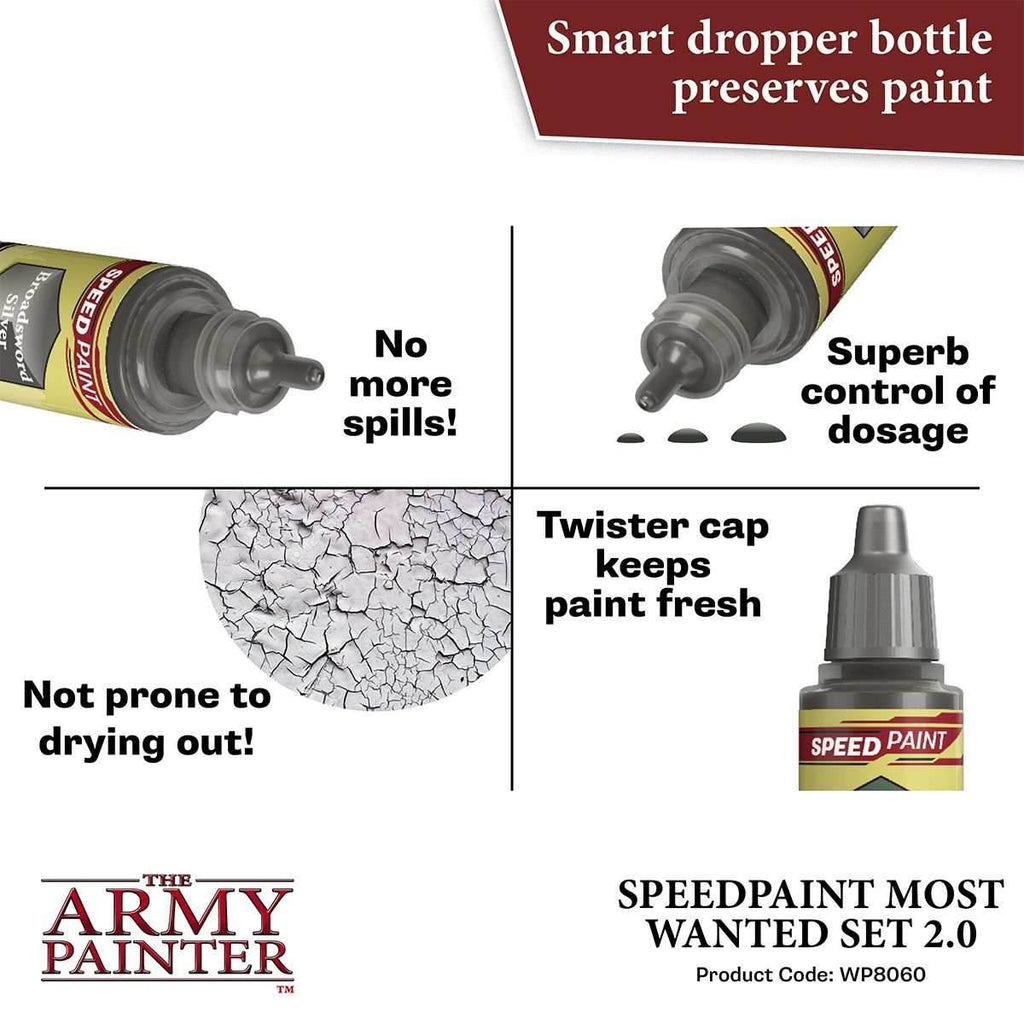 Army Painter Speedpaint Most Wanted Set 2.0 - 