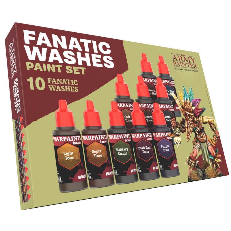 The Army Painter Warpaints Fanatic: Washes Paint Set - 