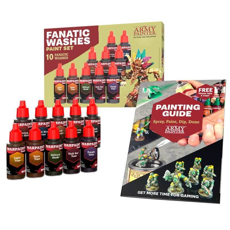 The Army Painter Warpaints Fanatic: Washes Paint Set - 