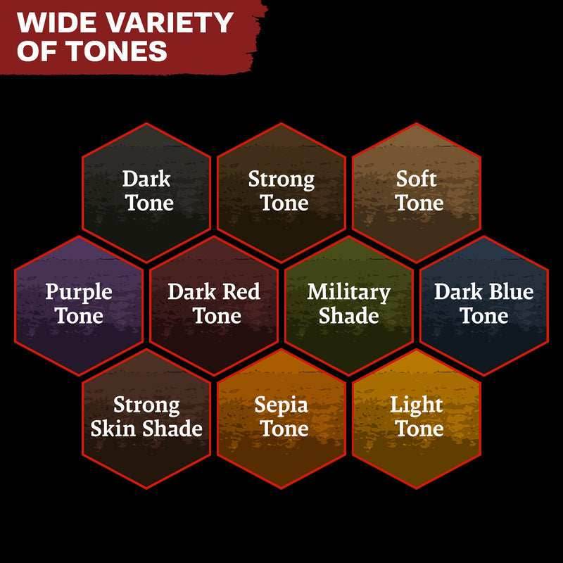 The Army Painter Warpaints Fanatic: Washes Paint Set - 