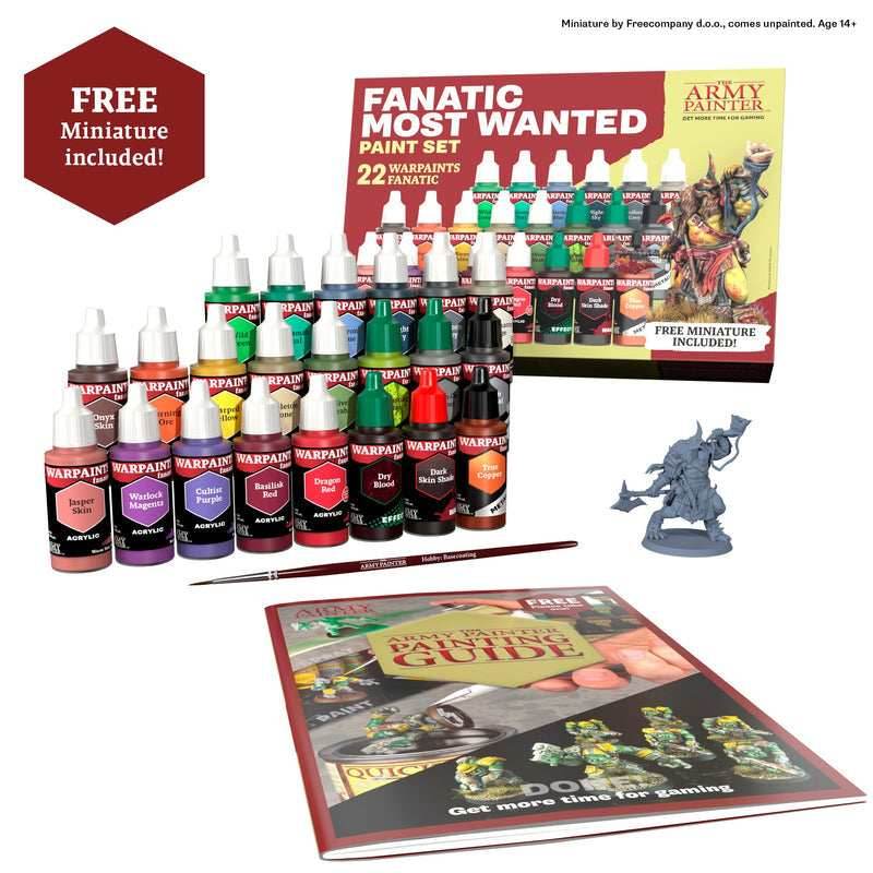 The Army Painter Warpaints Fanatic: Most Wanted Set - 