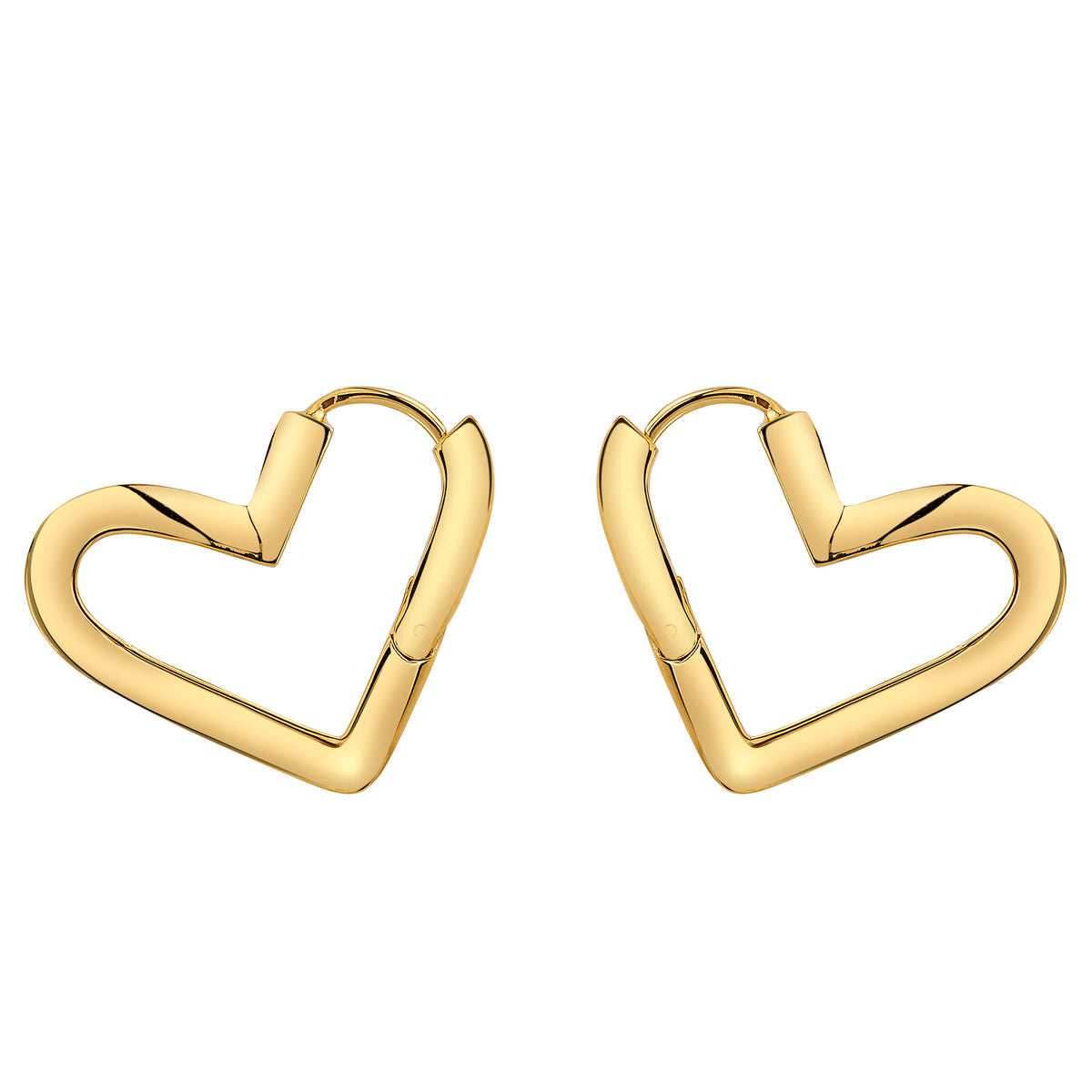 League of Legends X RockLove KDA Ahri Heart Hoop Earrings - 
