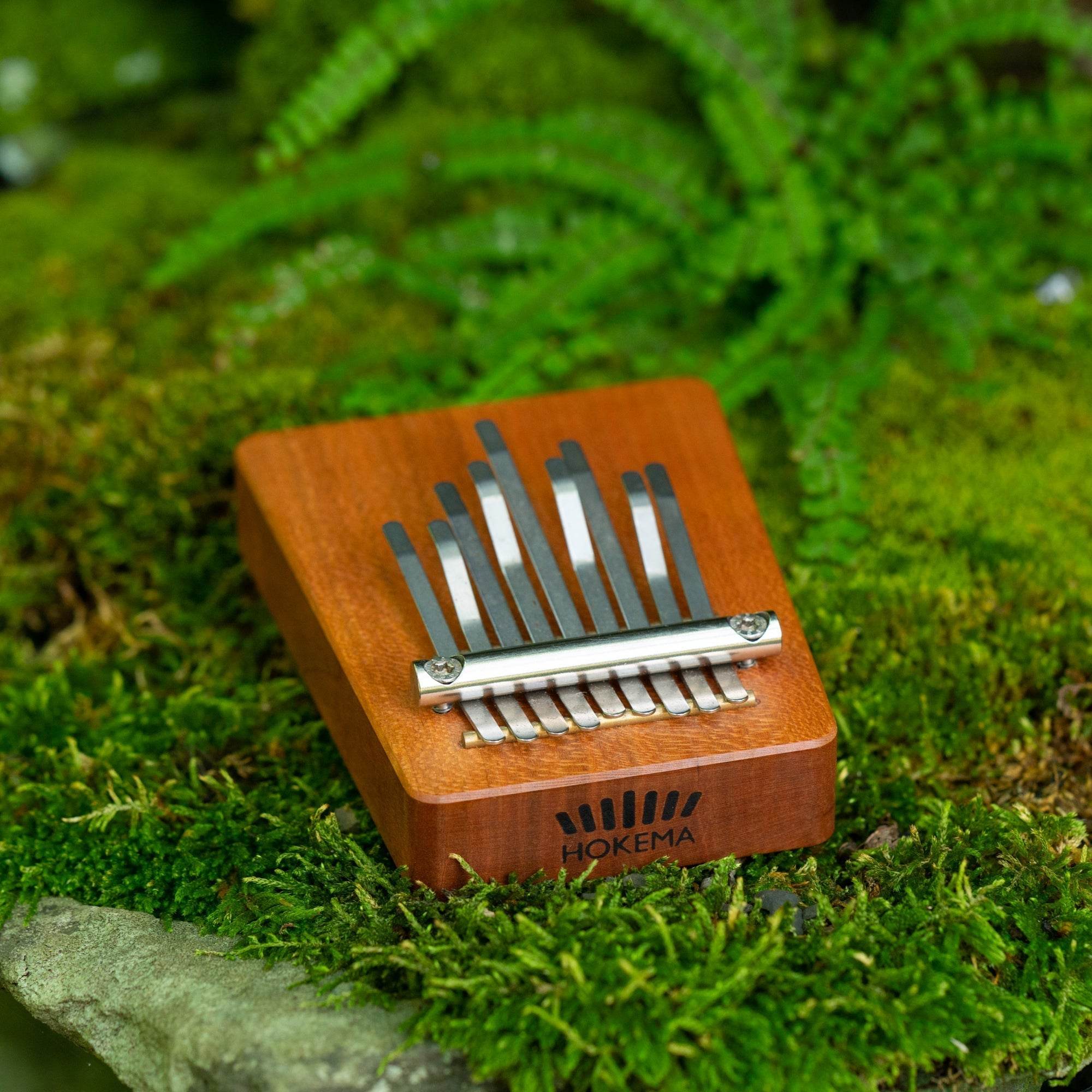 HOKEMA B9 KALIMBA - 4 different Elemental Soundscape Tuning - Green (C-Major) / 432 hz