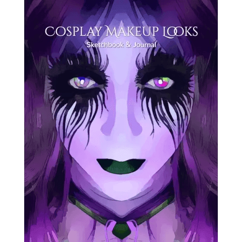 My Cosplay Makeup Charts: Make Up Charts to Brainstorm Ideas and Practice Your Cosplay Make-up Looks - Paperback - 
