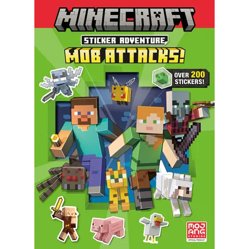 Minecraft Sticker Adventure: Mob Attacks! (Minecraft)