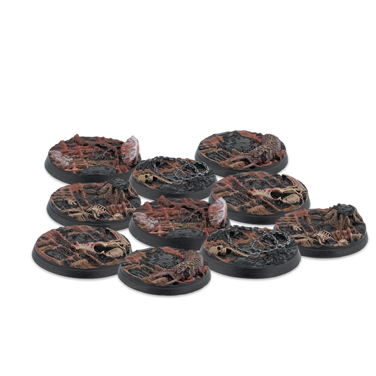 30mm Scions of Yaldabaoth Scenery Bases, Alpha Series