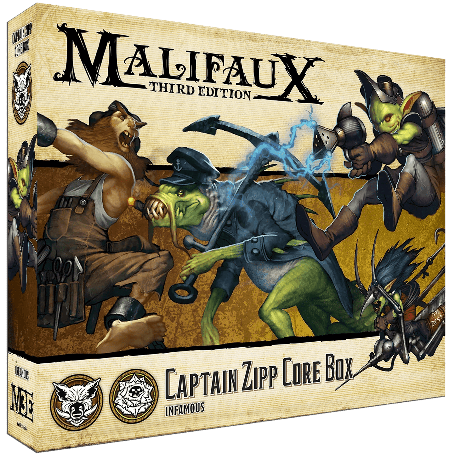Malifaux Third Edition: Captain Zipp Core Box - 