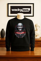 Want To Play A Game Jigsaw Saw Horror Terror Halloween Graphic Tee Shirt