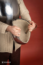Simple Bascinet Helmet 2mm Polished