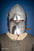 Bascinet Helmet 2mm Polished