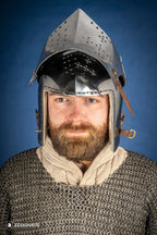 Bascinet Helmet 2mm Polished