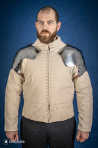 German Pauldrons 1,6mm Polished