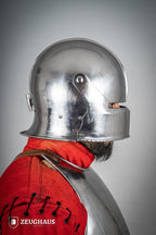 Swiss Sallet Helmet 1,6mm Polished