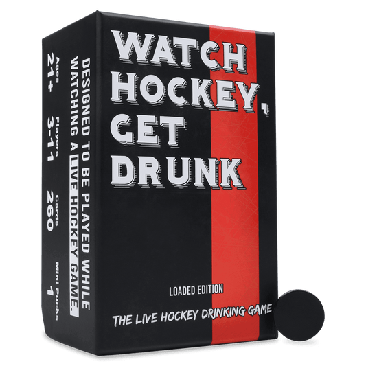 WATCH HOCKEY, GET DRUNK - The Live Hockey Drinking Game - 