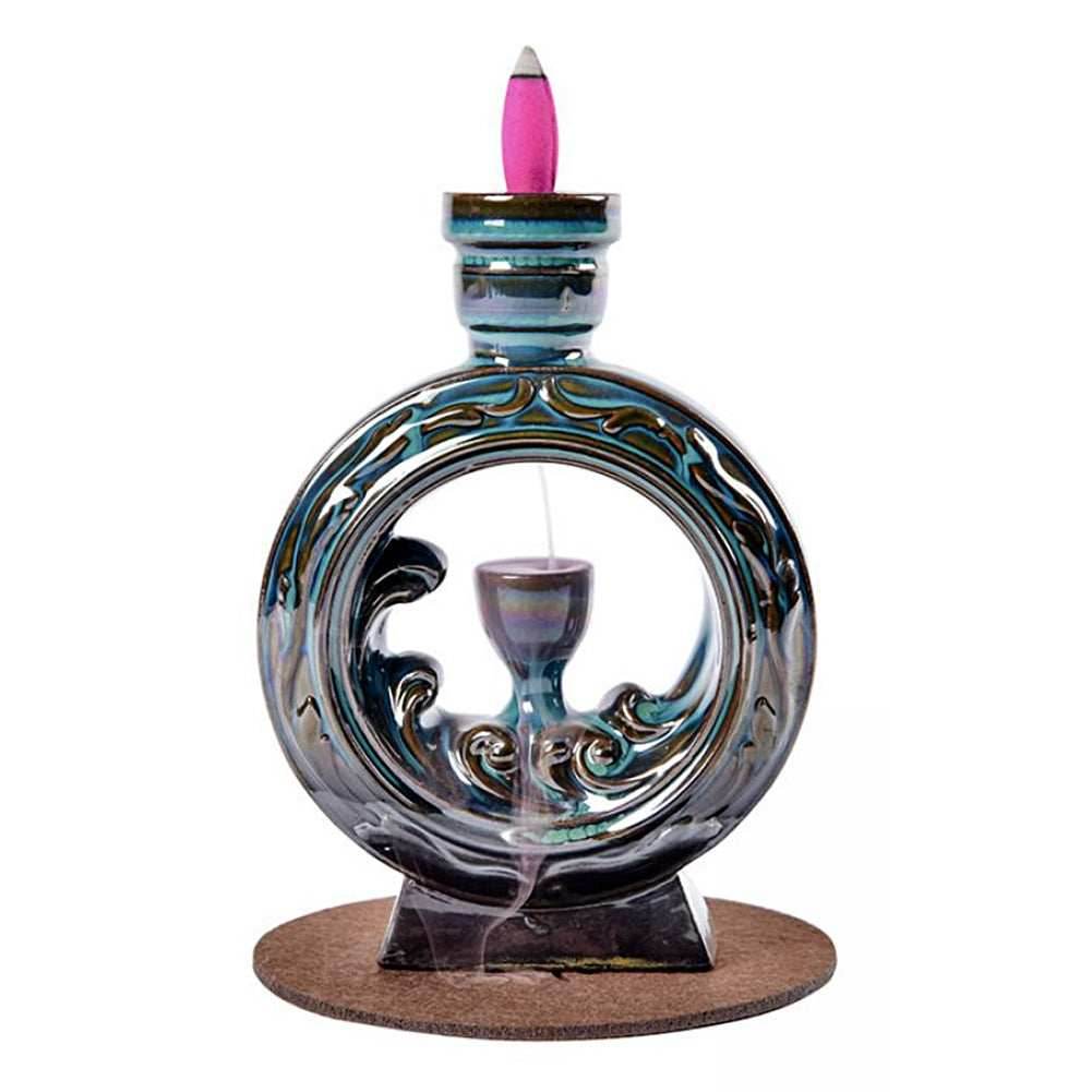 Waterfall Design Backflow Cone Burner - 