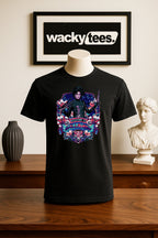Welcome to Halloween Edward Scissorhands Horror Terror Halloween Graphic Tee Shirt