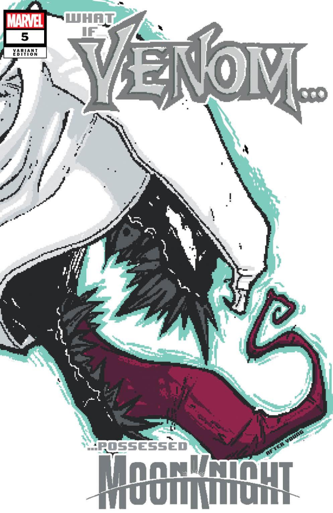 WHAT IF VENOM  #1 - 5  Matthew Waite Skottie Young Homage Trade Variant Set