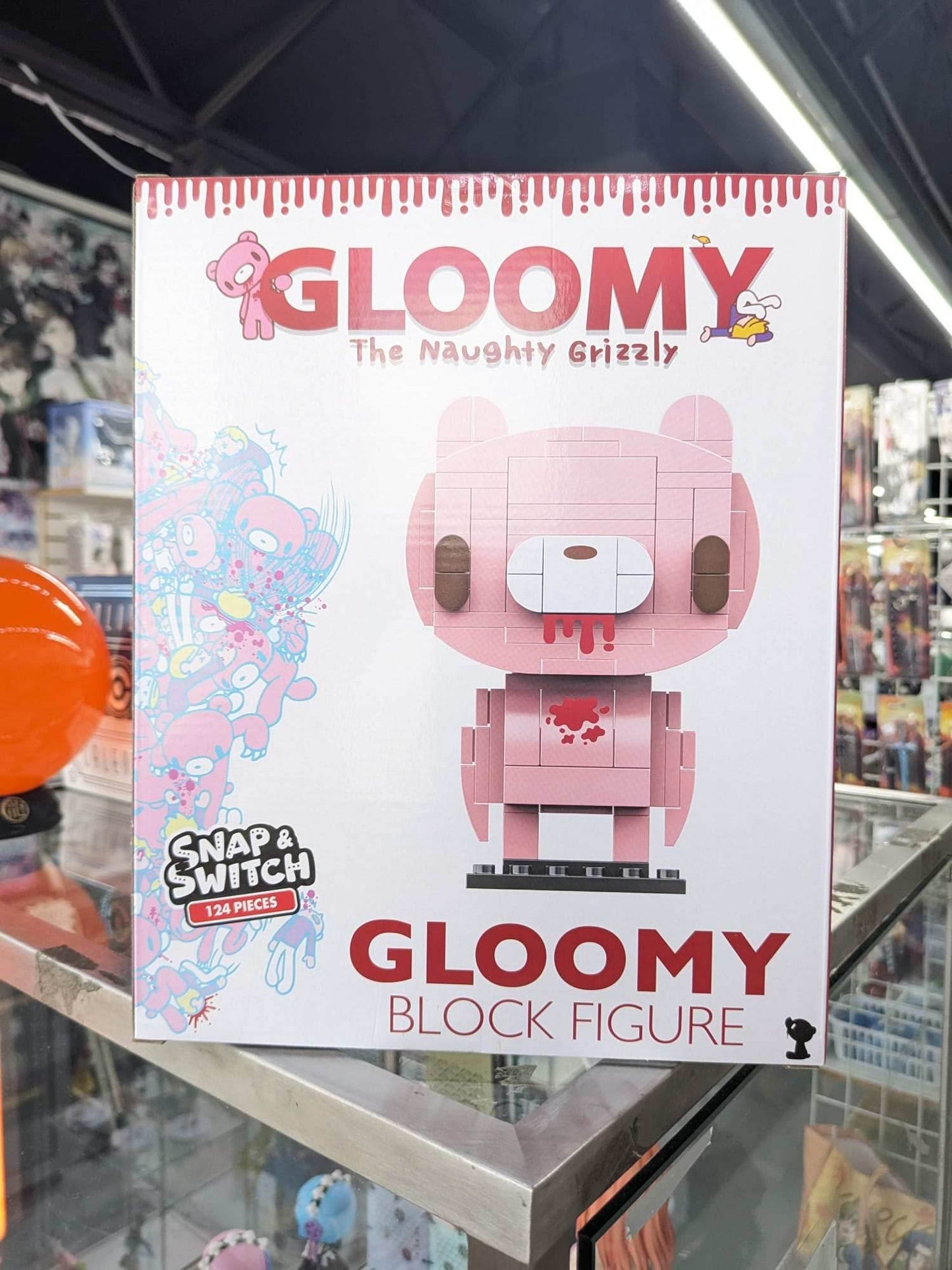 Gloomy Bears Gloomy Block Figure Snap & Switch 124 Pieces - 