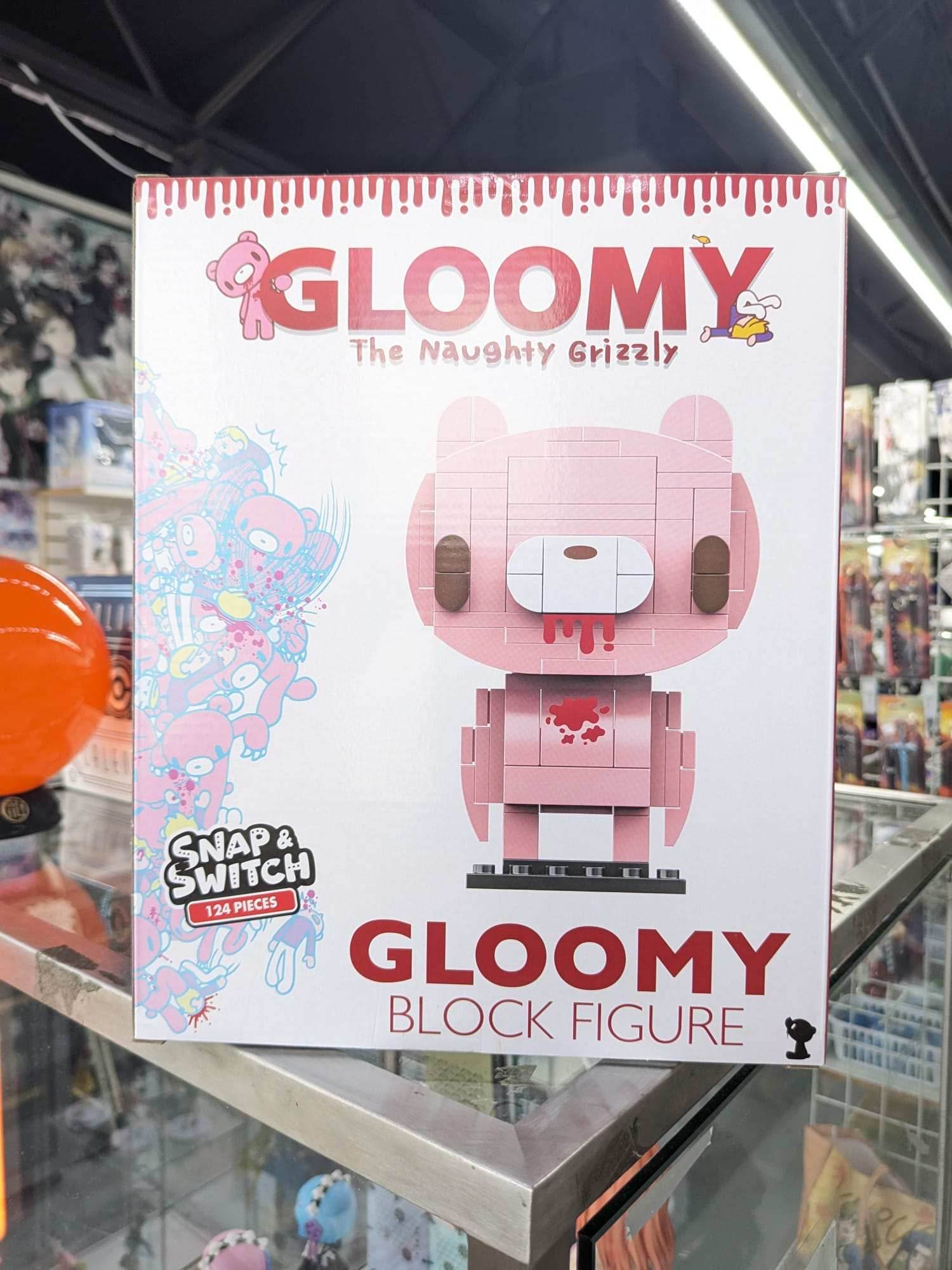 Gloomy Bears Gloomy Block Figure Snap & Switch 124 Pieces - 