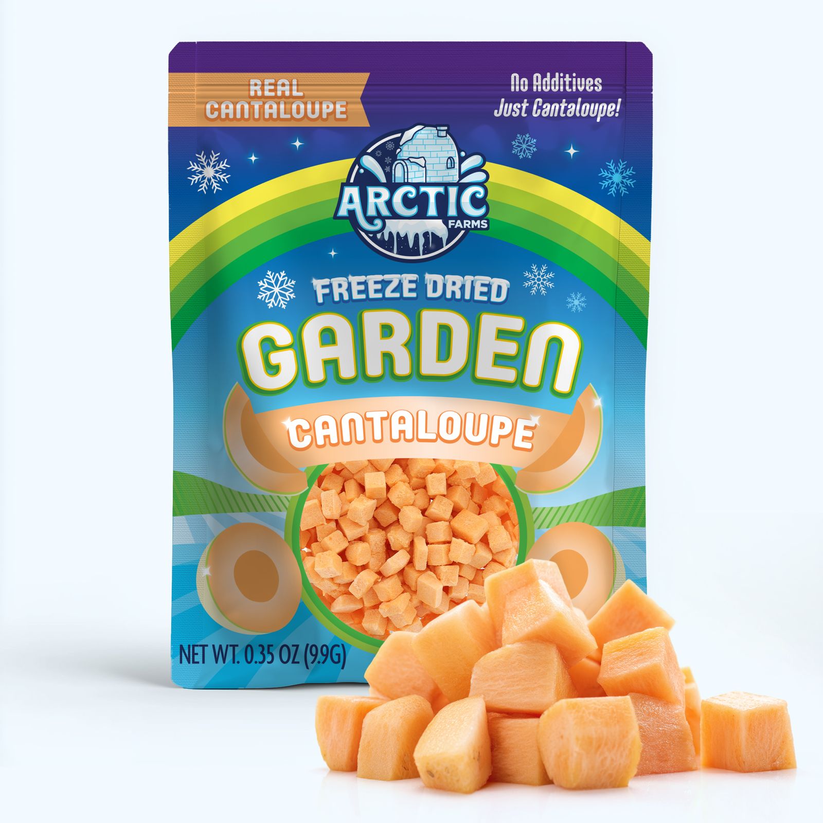 Freeze Dried Cantaloupe Melon