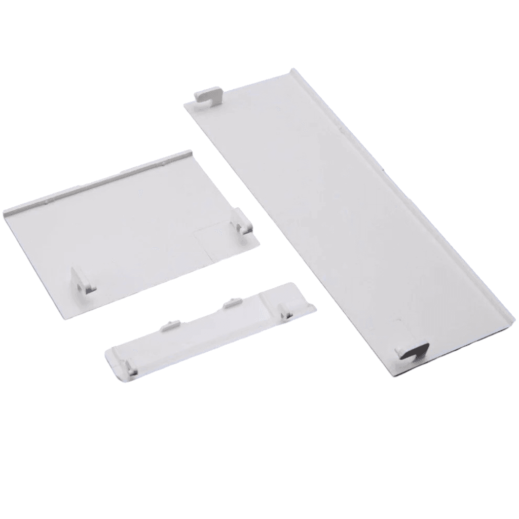 Replacement Doors Compatible With Nintendo Wii (Black) - Role-Players