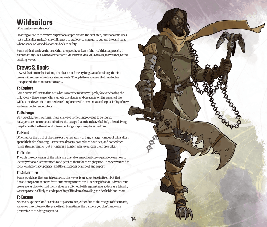 The Wildsea: Core Rules - 