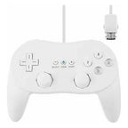 Wired Classic Controller (2) - White (Pro Style) - Wii & Wii-U - Role-Players