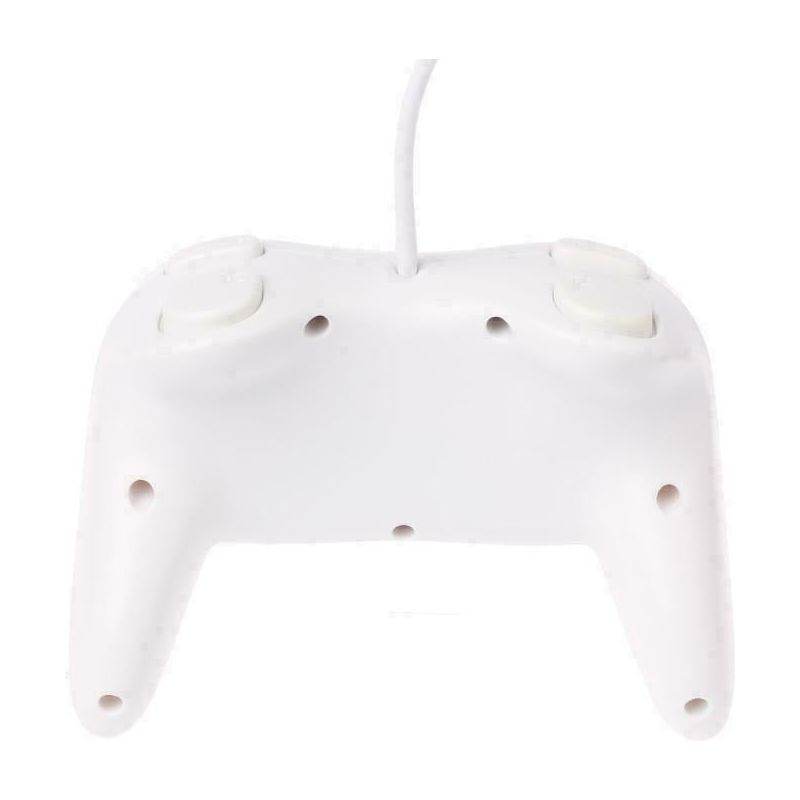 Wired Classic Controller (2) - White (Pro Style) - Wii & Wii-U - Role-Players