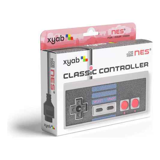 Wired Controller Compatible With NES (XYAB) - 