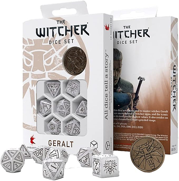 The Witcher Set & Coin - Geralt