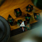 Witchwood Heart Liquid Core DND Dice Set - 1 D20 (Not Full Set)