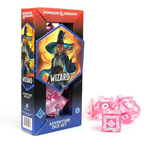 D&D Adventure Dice: Wizard (Fuchsia) - 