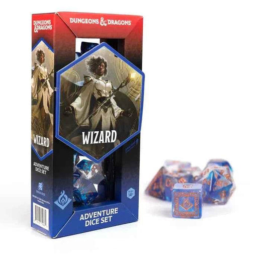 D&D Adventure Dice: Wizard (Blue) - 
