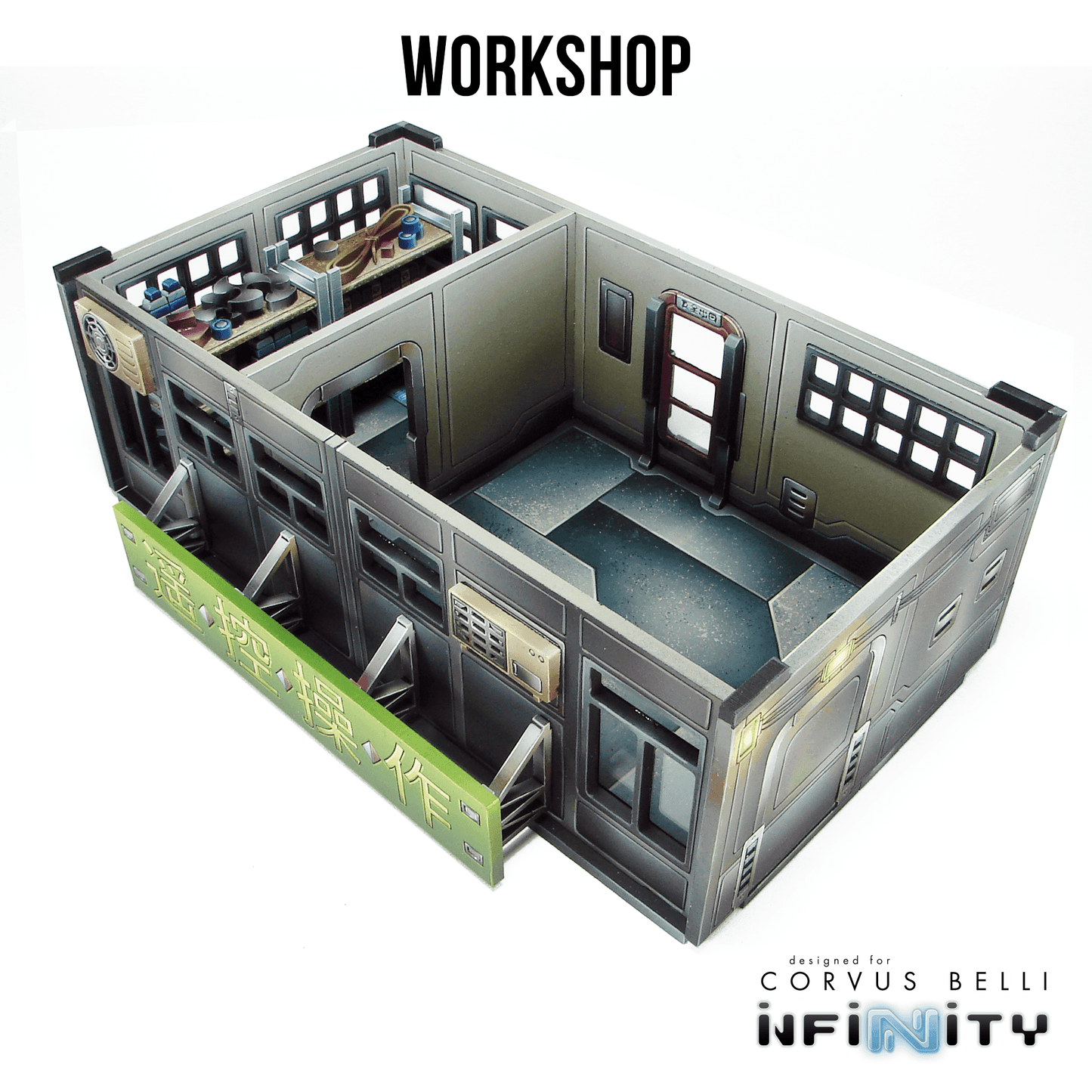 Xiguan Components - Additional Floors - Workshop / Bare MDF