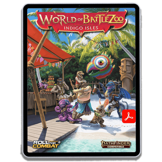 World of Battlezoo: Indigo Isles PDF - Pathfinder 2nd Edition