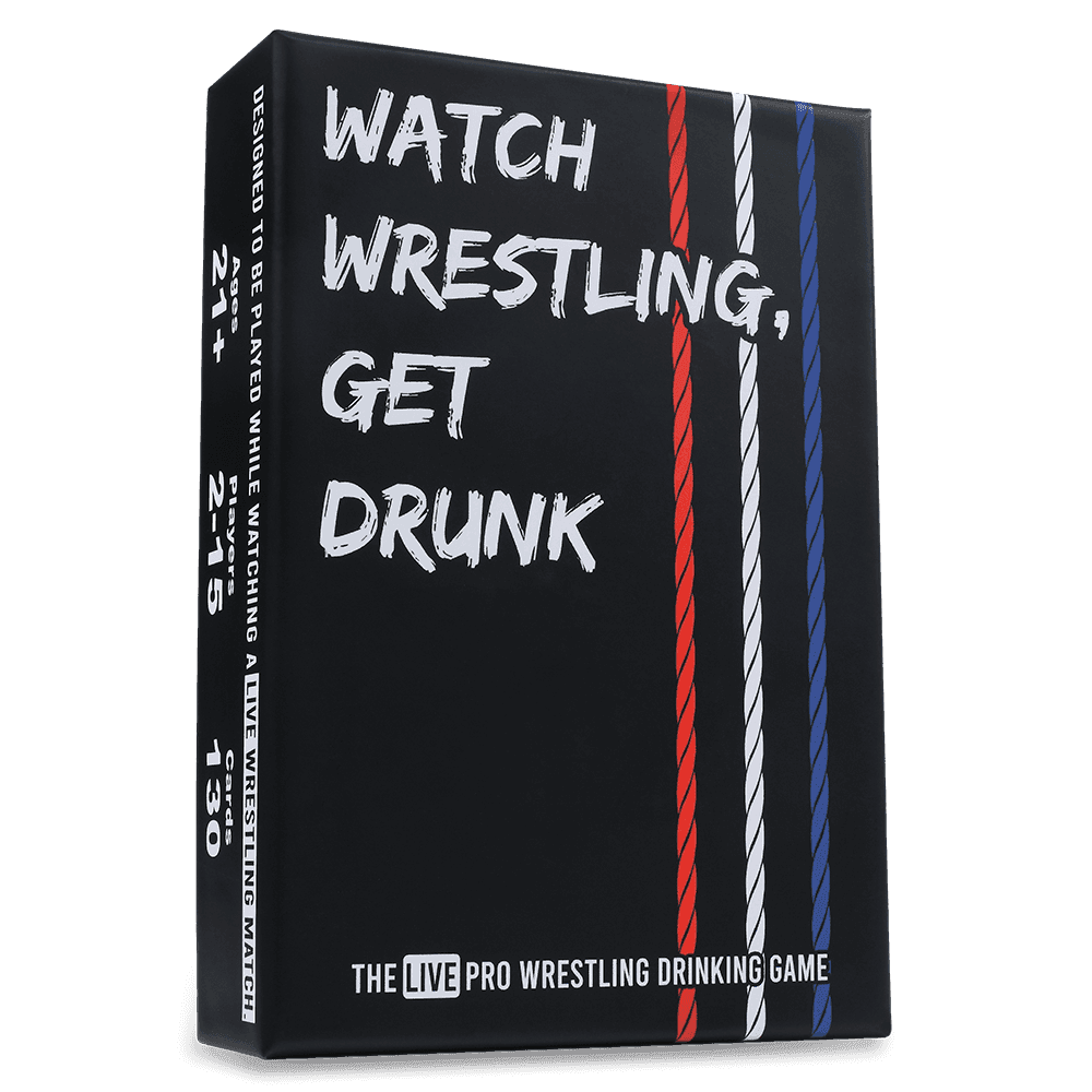 WATCH WRESTLING, GET DRUNK - The Live Pro Wrestling Drinking Game - 